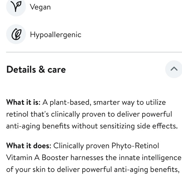 True Botanicals Phyto-Retinol Vitamin A Booster - 60 capsule - Picture 11 of 11